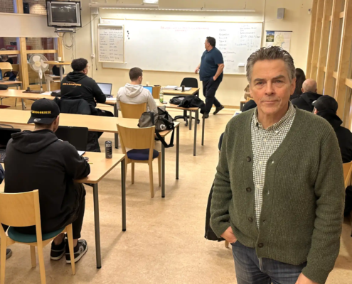 Erik Gyllenvåg utbildningsledare för Vansbro Järnvägsskola