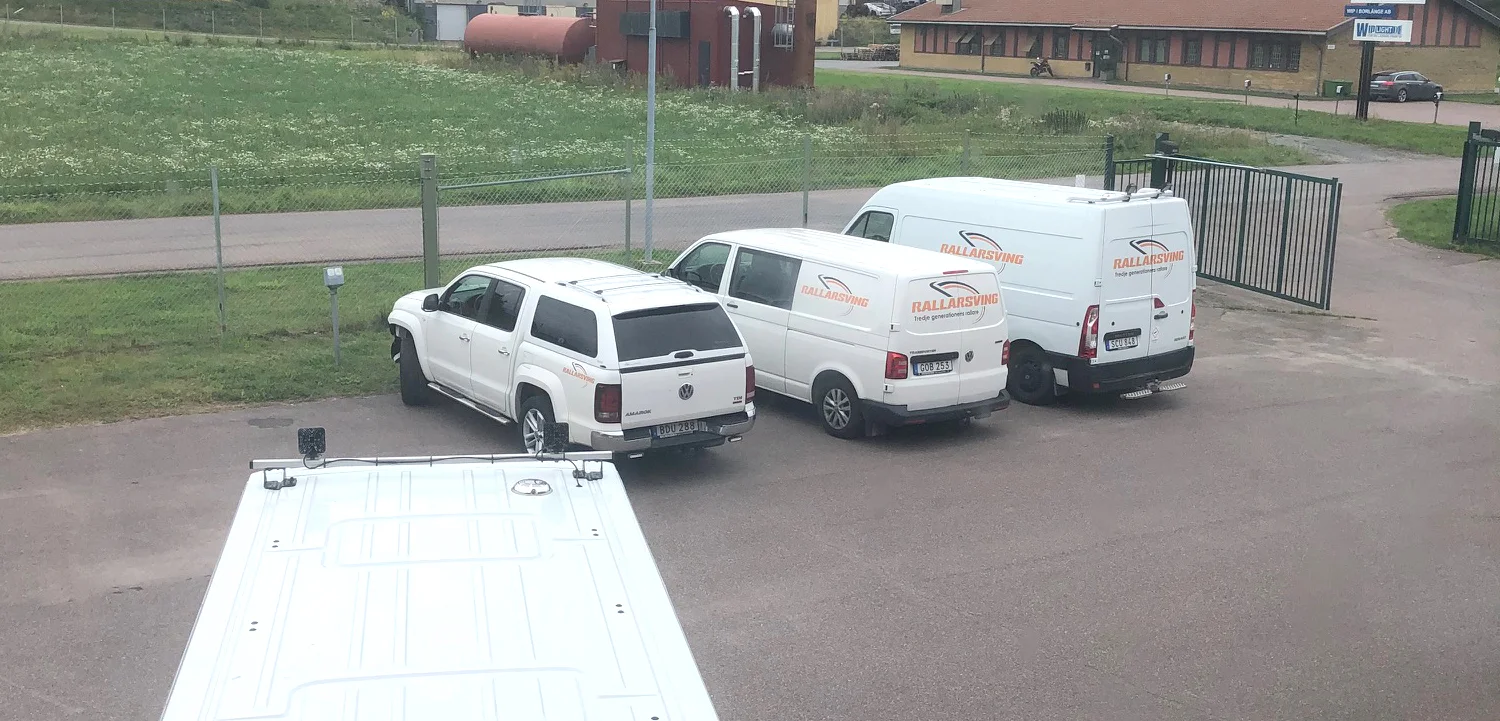 Anläggningsentreprenörer närmar sig järnvägen